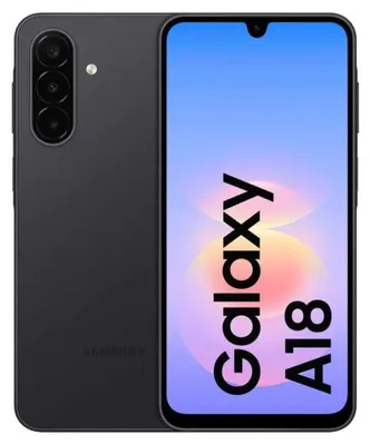 Produktbild von Samsung Galaxy A18 SM-A185F, 17 cm (6.7"), 8 GB, 256 GB, 50 MP, Android 10, Schwarz
