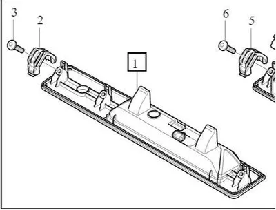 Zdjęcie produktu dla VOLVO V90 V90CC XC60 II oświetlenie tylnej klapy microstick
