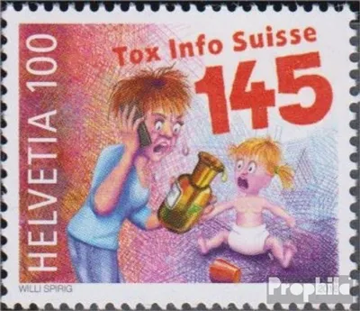 Produktbild von Briefmarken Schweiz 2016 Mi 2437 (kompl.Ausg.) gestempelt Giftnotruf