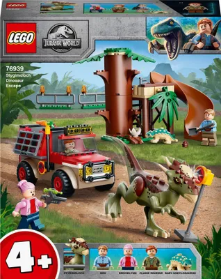 Zdjęcie produktu dla LEGO 76939 Jurassic World Ucieczka ze Stygimolocha, zestaw startowy dla dzieci w wieku 4+ z figurkami i domkiem na drzewie, pomysł na prezent dla dinozaura
