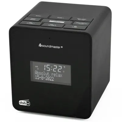 Produktbild von Soundmaster UR109SW Digital-Uhrenradio DAB+/UKW,individuelles Wecksignal