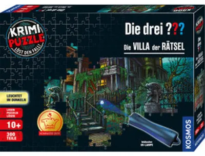 Produktbild von Krimipuzzle ??? 300 Teile / Die Villa der Rätsel (drei Fragezeichen)