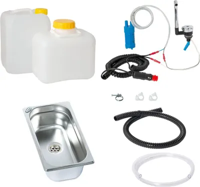 Obrázok produktu pre Zásobovanie vodou Minikuchyňa Kuchynský blok Cestovná kuchyňa Obytný autobus VW T3 T4 T5 T6