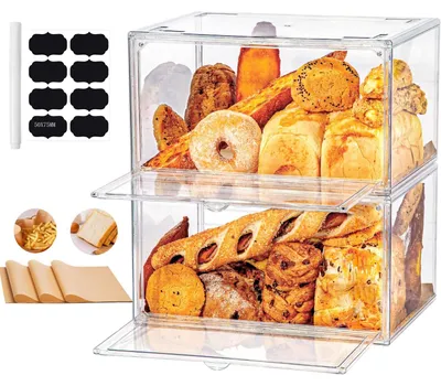Immagine prodotto di Contenitore in plastica per conservare il pane fresco - Contenitore per alimenti