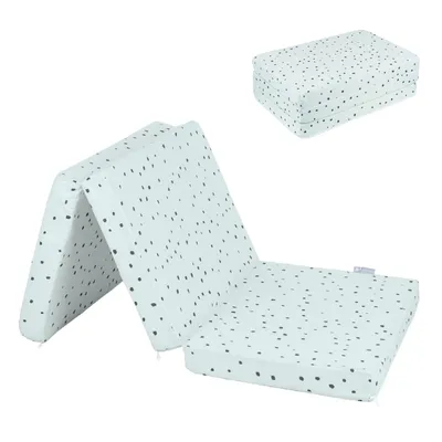 Obrázok produktu pre Skladací matrac do detskej postieľky Kikkaboo Bear with me 120 x 60 x 5 cm, poťah zo 100 % bavlny, zelený