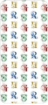 Produktbild von Harry Potter Initials Spannbettlaken 90x200 cm