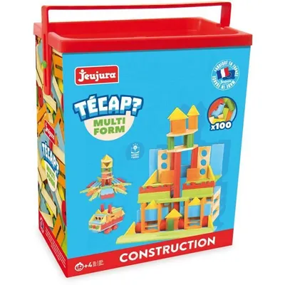 Immagine prodotto di JEUJURA 8344, Set di costruzioni, 4 anni, Legno, 100 pezzi, 1,63 kg