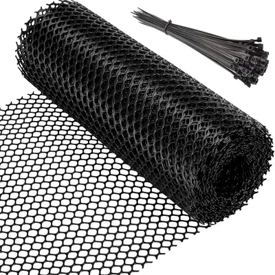 Immagine prodotto di Solidchoice - Recinzione in plastica per pollame e rete protettiva per animali e piante - 0,4 m x 6 m