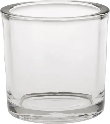 Immagine prodotto di Vaso di vetro per fioriere Vaso rotondo in vetro spesso Ø 9x8 cm