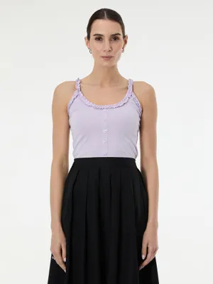 Produktbild von Orsay Hellviolettes Damen-Tanktop L