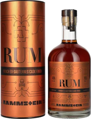 Produktbild von Rammstein Rum French Ex-Sauternes Cask Finish 46% Vol. 0,7l in Geschenkbox