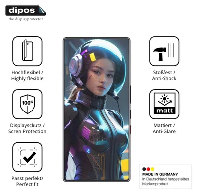 Image de 2x Full Cover mat Film pour Nubia Red Magic 11 Pro+ Film de protection ecrán