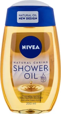 Zdjęcie produktu dla NIVEA - Naturalny olejek pod prysznic - skóra sucha - 200 ml