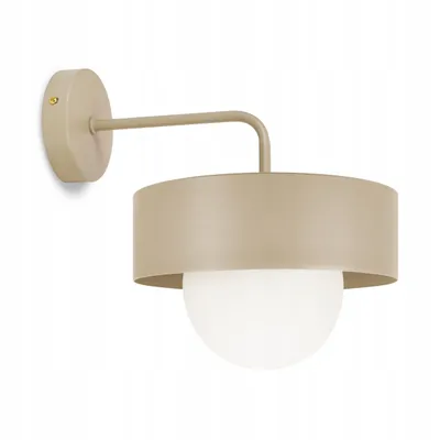 Produktbild von LUXOLAR - LED Wandlampe Beige-Grau G9 15 W - Wandleuchte Innen für Wohnzimmer, Küchen - Wandbeleuchtung, Klassisches Design