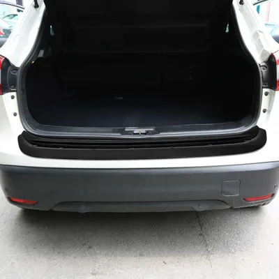 Zdjęcie produktu dla Osłona zderzaka do Nissan Qashqai 2 2014-2017 Osłona tylnego zderzaka ABS czarna