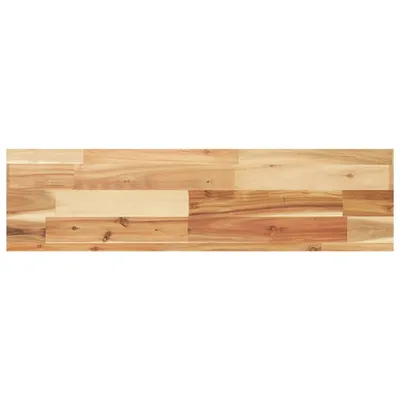 Produktbild von Schweberegal 100x20x4 cm Massivholz Akazie Ölbehandelt