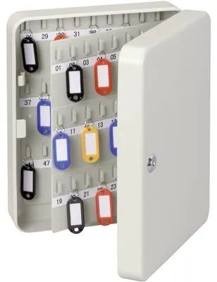 Imagen del producto de MAUL 5659084: Caja para llaves, acero, para 90 llaves, color gris