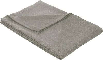Produktbild von Erwin Müller Sessel- und Sofaschoner hellgrau/schwarz 150x200 cm