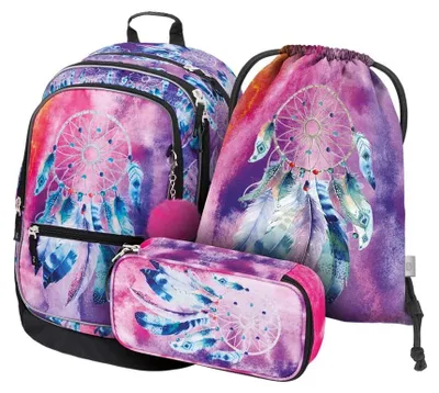 Productafbeelding van Schoolrugzak Set 3-delig - Ergonomische Schooltas voor de Basisschool