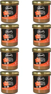 Zdjęcie produktu dla Lemke Mus migdałowo-klonowy 8 x 300g