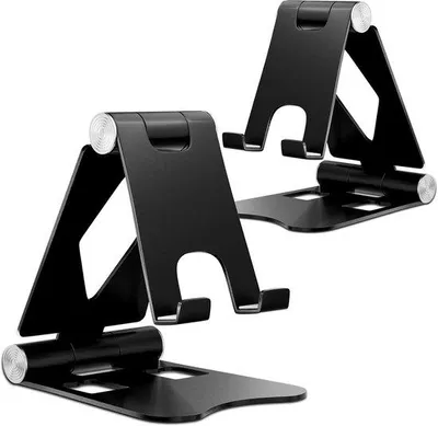Produktbild von Set aus 2 Büroständern, [klappbar und verstellbar], klappbarer Telefonhalter