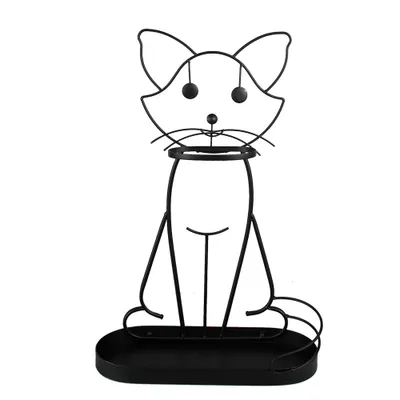 Immagine prodotto di Portaombrelli Clayre & Eef Cat 62 cm Ferro nero