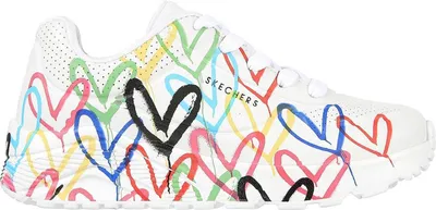 Produktbild von Skechers Uno Lite Spread The Love White Größe EU 28
