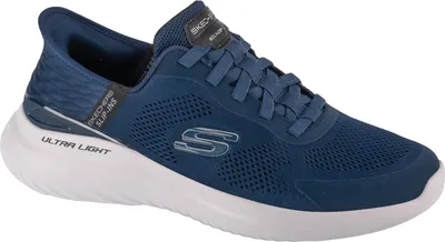 Produktbild von Skechers Slips Bounder 2.0Emerged Herren Vegane Masche Schlupf Auf Turnschuhe Mar e – 12 Großbritannien - 47,5 EU - 13 US / Marine