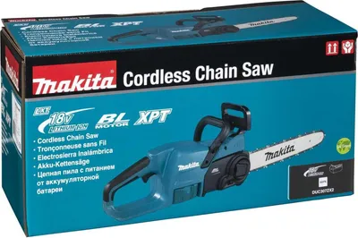Obrázek produktu pro Akumulátorová řetězová pila Makita DUC 307 ZX2 18 V 30 cm Brushless Solo - bez akumulátoru, bez nabíječky.