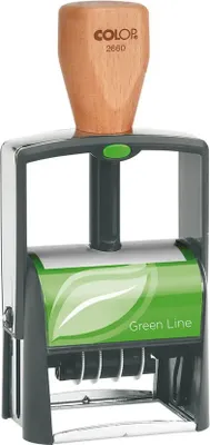 Immagine prodotto di COLOP 137779 COLOP Timbro datario Classic 2660 Linea verde, 6 linee