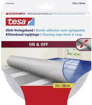 Zdjęcie produktu dla TESA 561880000011, Taśma montażowa, Biały, 25 m, Wewnętrzna, Polipropylen (PP), 50 mm