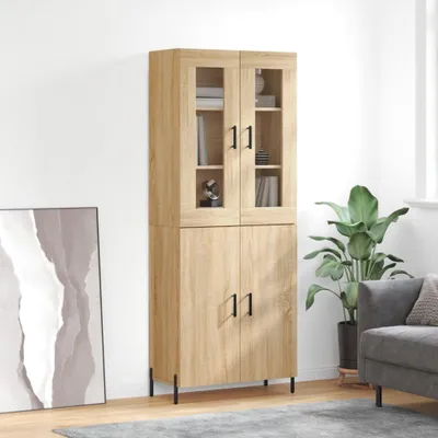 Zdjęcie produktu dla vidaXL Deska wysoka dąb sonoma 69,5x34x180 cm Materiał drewnopochodny