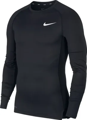 Produktbild von Nike M Np Top Ls Tight Black/White Xxl