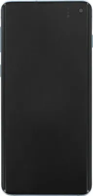 Image de Samsung unité d'affichage G973F Galaxy S10 prism bleu GH82-18850C + cadre