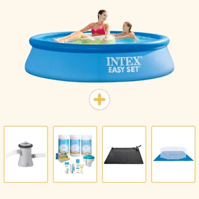 Imagen del producto de Conjunto de piscina Easy Set - 244x61 cm - 5 piezas - Modelo S20906
