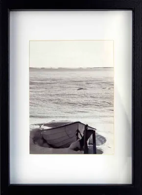 Produktbild von Nielsen Design Aura 21x29.7 Cm Wood Photo Bilderrahmen Schwarz  Schwarz One Size
