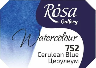 Produktbild von Rosa 343752 Aquarellfarbe 752 Cerulean Blue 2,5 ml 1 stk
