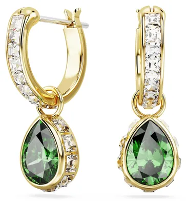 Image de Swarovski - Stilla Drop Boucles d'oreilles 5662922 , taille en goutte, vert, couche d'alliage d'or Swarovski - Stilla Drop Boucles d'oreilles 5662922 , taille en goutte, vert, couche d'alliage d'or