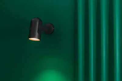 Produktbild von Faro 70035, Wandbeleuchtung für den Außenbereich, Schwarz, Aluminium, IP65, I, 14 W