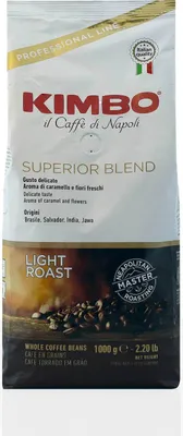 Produktbild von Kimbo Espresso Bar Superior Blend 1kg Kaffeebohnen