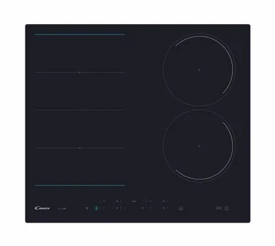 Produktbild von Candy CIES644DCWIFI, Schwarz, Integriert, 59 cm, Zonen-Induktionskochfeld, Glaskeramik, 4 Zone(n)