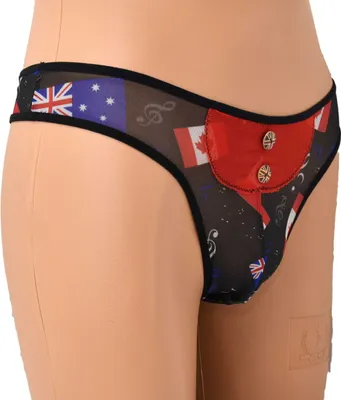 Produktbild von Flag String leicht transparent