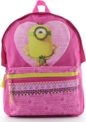 Produktbild von Vadobag Kinderrucksack Minions Hawaii Fuchsia