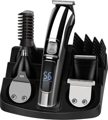 Productafbeelding van Mannenhaarstylset 11-in-1, waterdicht (IPX7)