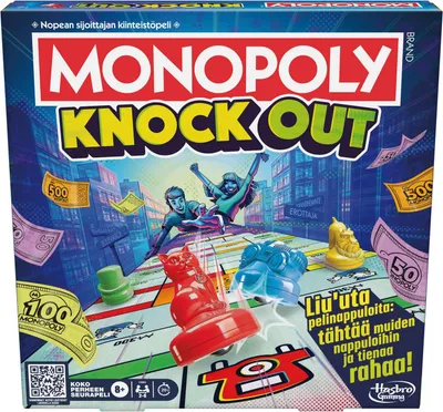 Image de Jeu de société Monopoly en finnois : un classique pour toute la famille