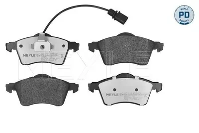 Produktbild von MEYLE 025 218 8519/PD Bremsbeläge Vorne für VW Transporter IV Bus (70B, 70C, 7DB, 7DK, 70J, 70K, 7DC, 7DJ) Transporter IV Kastenwagen