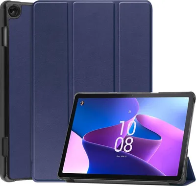 Produktbild von imoshion Trifold Klapphülle Lenovo Tab M10 (3rd gen) - Dunkelblau