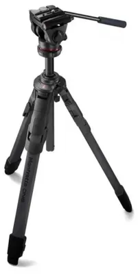 Immagine prodotto di Treppiede ibrido in carbonio MANFROTTO ONE + testa a sfera fluida 500X - MKONEC-500X
