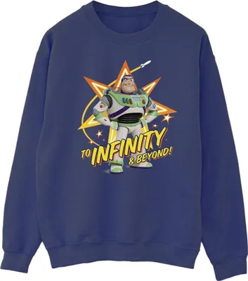 Produktbild von Disney - "Toy Story To Infinity" Sweatshirt für Herren BI50045 (S) (Marineblau)