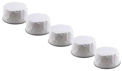 Produktbild von vhbw 5x Feinfilter Ersatz für Thomas 195185 für Staubsauger - Luftfilter Weiß